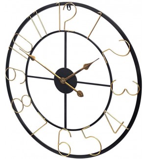 Arabic Art Digital Wall Clock